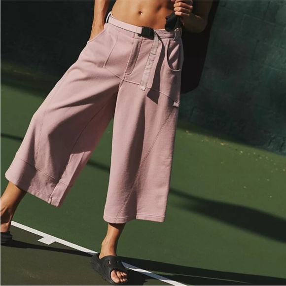 Free People Pants - NWT Free People Ollie Pants in Vanilla Fig Size XL